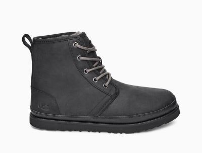 UGG Harkley Weather Mens Boots Black - AU 304LK